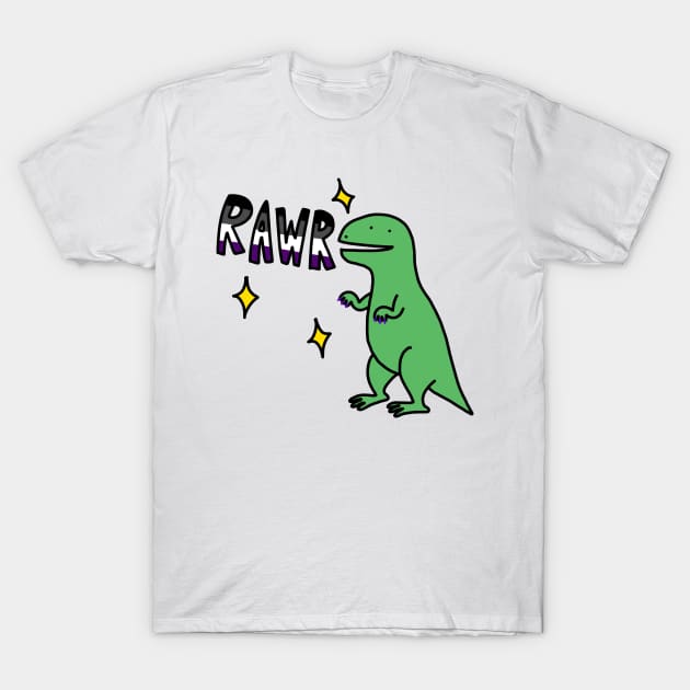 Rawr dinosaur T-Shirt by HamsterArt